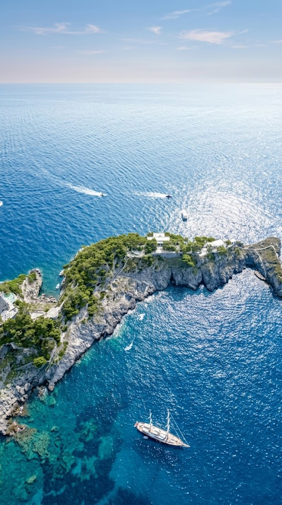 Costiera Amalfitana vista dal mare